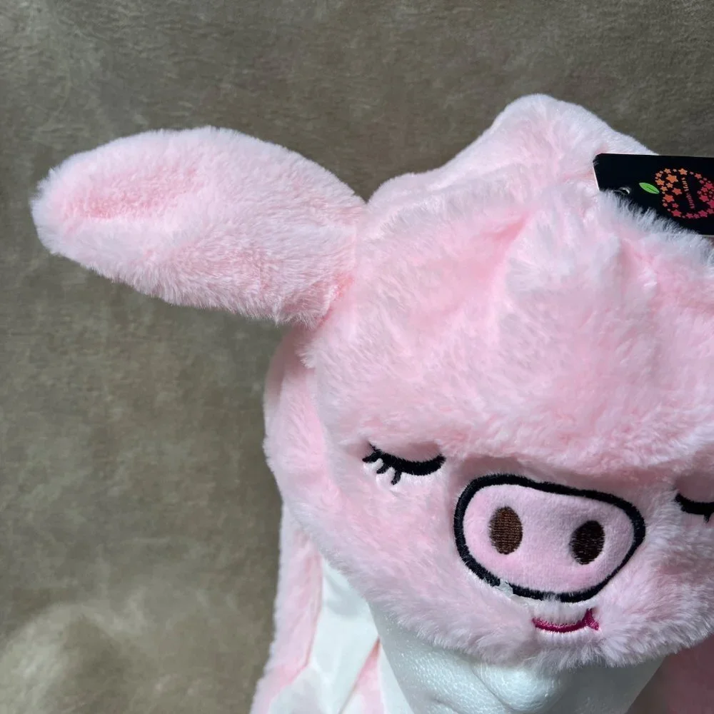 NEW Pig Flappy Ear Hat, Winter Hat, Snow Hat, Cold Weather Hat